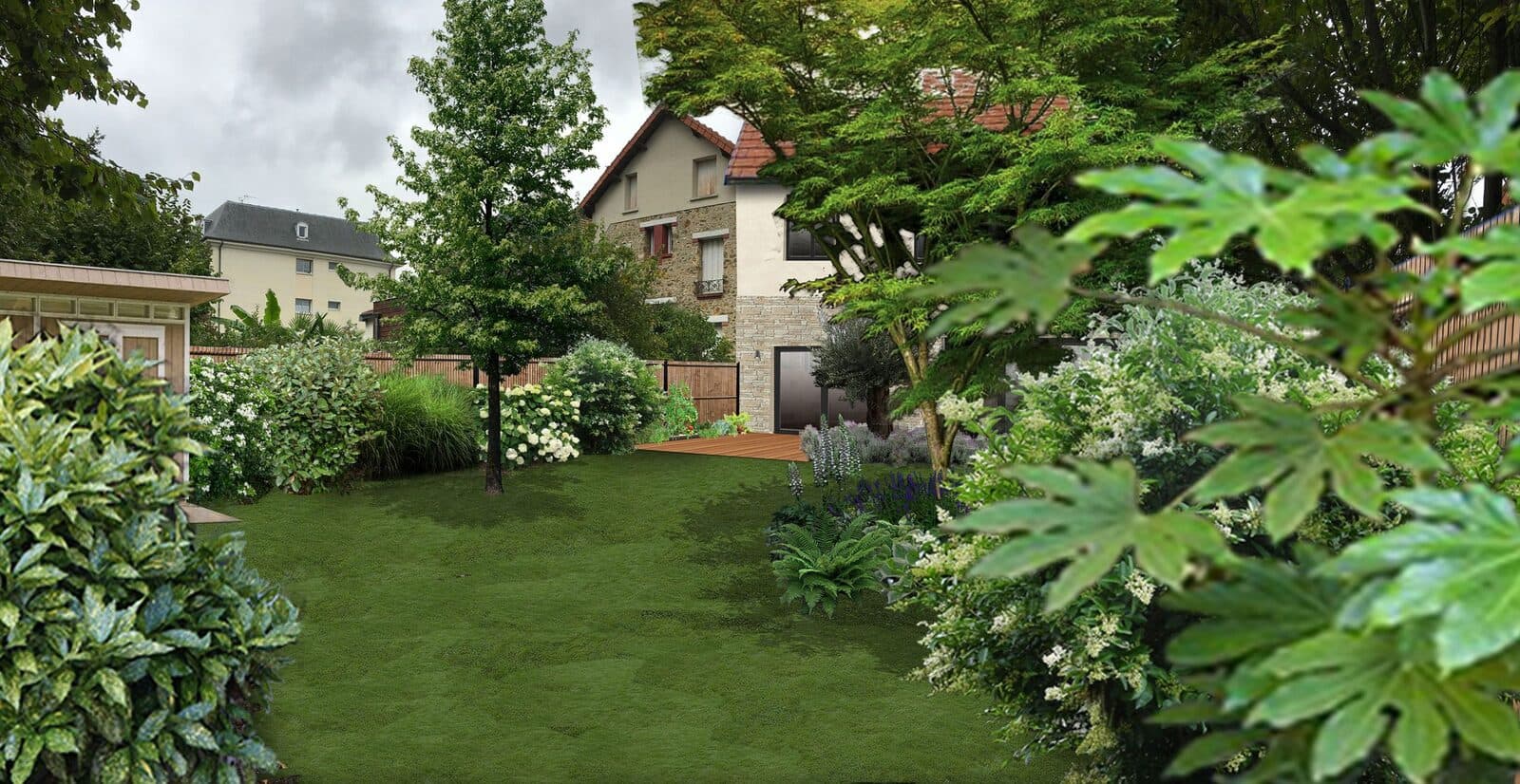 Jardin, Bourg-la-Reine (92)